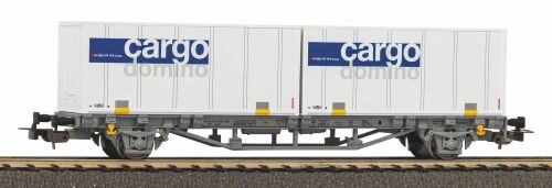 Piko 58732 Postcontainerwagen mit 2x 20 Container Cargo Domino SBB V